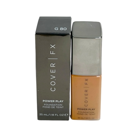 COVER FX Other - Cover FX Power Play Foundation in G 80 Long Wearing Buildable Medium Full